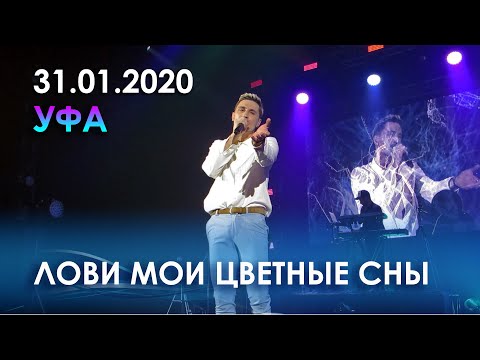 Видео: Дима Билан - Лови мои цветные сны (Уфа, 31.01.2020)