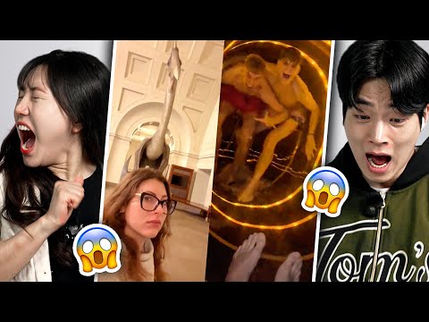 Видео: Корейцы реагируют на TikTok-видео, вызывающие новые страхи! | Y