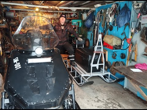 Видео: Снегоход СМ -001 Жидкостное или воздушное охлаждение, чем отличается. Немного о крутящем моменте.