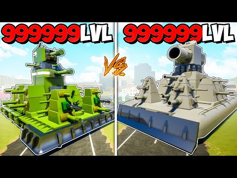 Видео: ЭВОЛЮЦИЯ КАРЛ-44 ПРОТИВ КВ-44 В БРИК РИГС! ЛЕГО ВОЙНА ЛЕГО БИТВЫ ТАНКОВ В BRICK RIGS