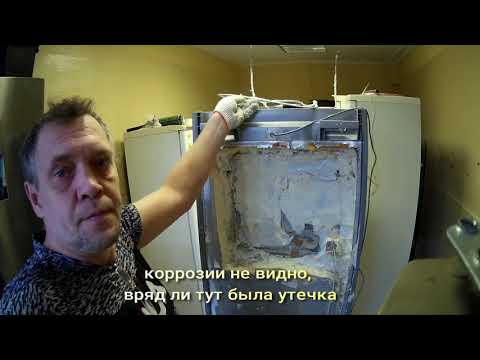 Видео: Холодильник Liebherr перемотка испарителя ВТО