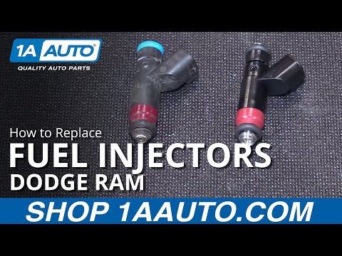 Видео: Как заменить топливные форсунки Dodge Ram 04-08