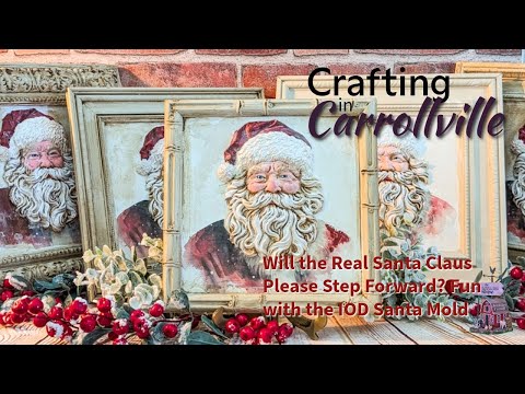 Видео: Веселитесь с новой формой Санты от IOD. Давайте раскрасим его, как портрет!