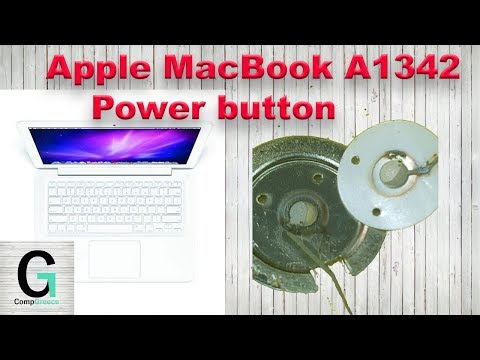 Видео: Apple MacBook 13 (2010) A1342 Не работает кнопка включения. Power button switch bypass method.