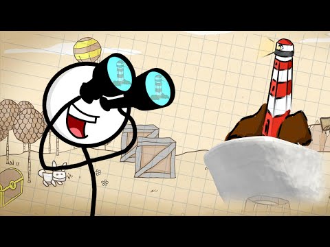 Видео: МАЯК ЗАМАЯЧИЛ НА ГОРИЗОНТЕ. НУ И ЗОМБИ ► Draw a Stickman EPIC |4| Прохождение