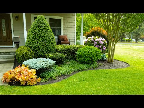 Видео: Примеры привлекательных садовых пейзажей / Examples of beautiful and inviting garden landscapes