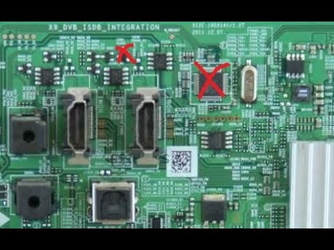 Видео: Замена Weltrend WT61P805 и стаба 3.3В Мать BN41-01795A