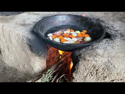 Видео: Как готовят Шурпу в Кишлаках Узбекистана!!!!