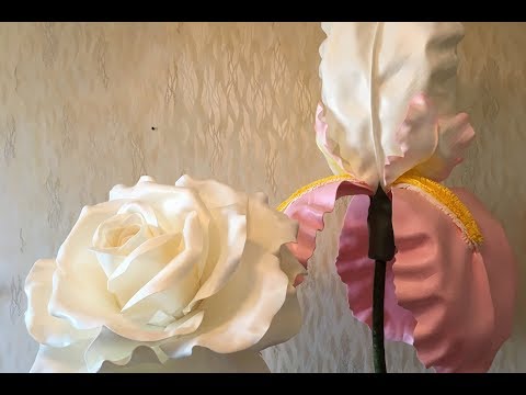 Видео: 12. Ирис из изолона