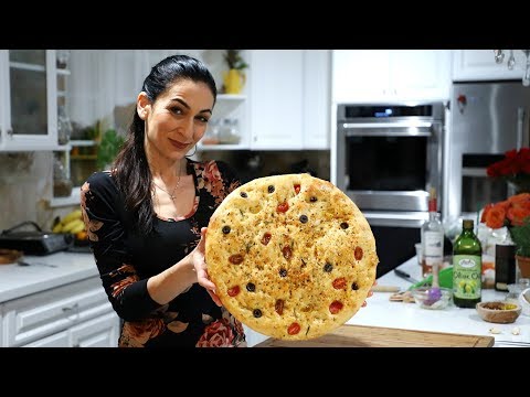 Видео: Как Приготовить Итальянский Хлеб Фокачча - Рецепт от Эгине - Heghineh Cooking Show in Russian