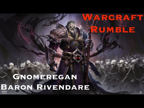 Видео: Warcraft Rumble | Подземелье ГНОМРЕГАН | Барон Ривендер