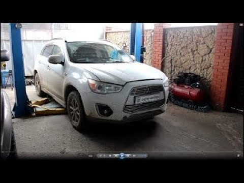 Видео: Стук и перебои в работе двигателя ремонт двигателя на Mitsubishi ASX Мицубиси АСХ 1,8 2013  1часть