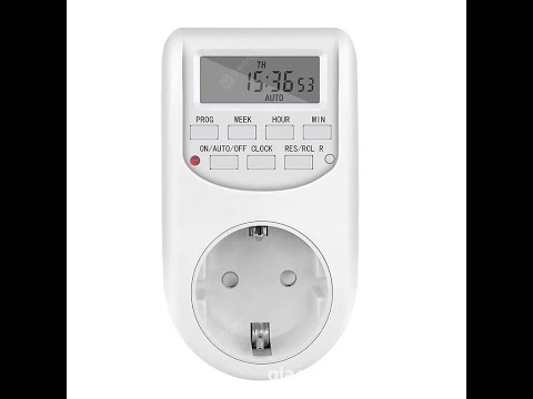 Видео: Таймер Времени в розетку на 220В. Модель AL-06G