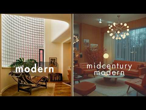 Видео: Модерн и модерн середины века: в чём разница? Архитектура и дизайн 101