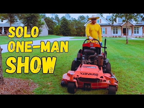 Видео: Зарабатываю на жизнь стрижкой газонов