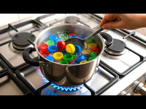 Видео: Невероятная идея! Легко перерабатывайте пластиковые отходы в домашних условиях