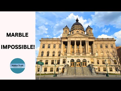 Видео: Дворец Зебры Мрамор — здание окружного суда?! — Замки Старого Света — Сиракузы, штат Нью-Йорк