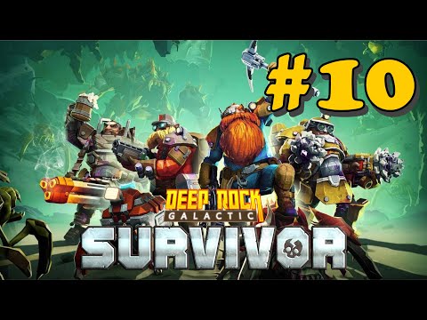 Видео: Deep Rock Galactic: Survivor Дварфы стрелять, дварфы копать №10. Пять черепов, сплошные улучшения.
