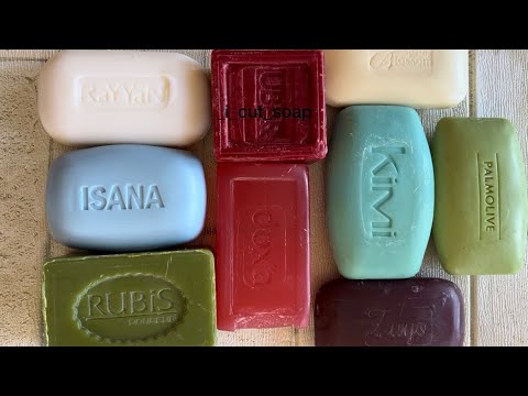 Видео: ASMR cutting dry soap carving/soap carving/relax video/ резка сухого мыла