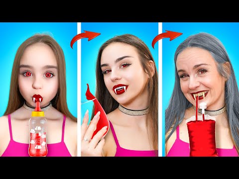 Видео: Жизнь Вампира от Рождения до Смерти! Вампиры в Реальной Жизни