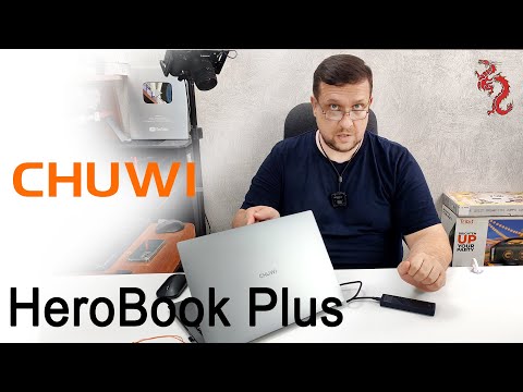 Видео: Бюджетный ноутбук для учёбы и офиса //CHUWI HeroBook Plus