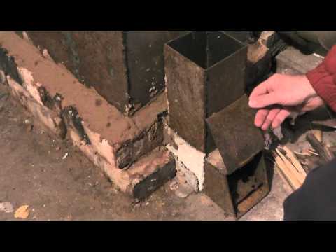 Видео: Ракетная печь (часть 1) Причина отсутствия режима rocket stove. ZikValera