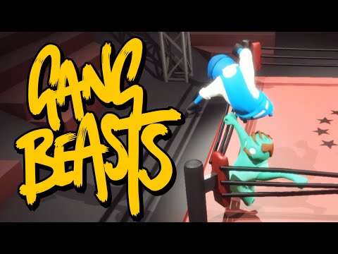 Видео: Gang Beasts - УГАР НА РИНГЕ! (Брейн и Даша)