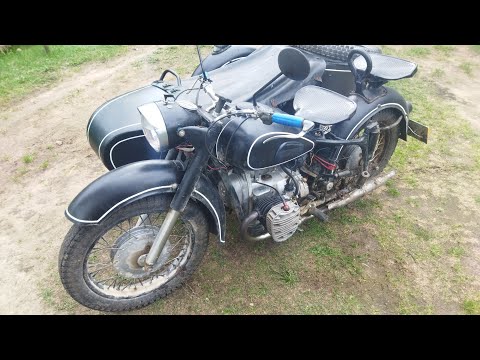 Видео: Мотоцикл К750: Мини-ремонт и тест-драйв.