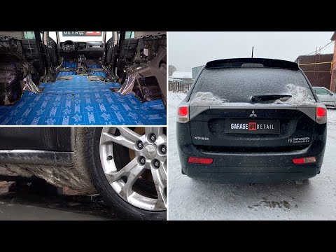 Видео: Детейлинг и шумоизоляция Mitsubishi Outlander