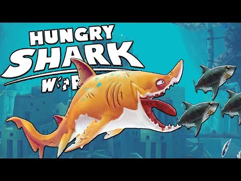 Видео: ПЕСЧАНАЯ АКУЛА, ВЫЖИВАНИЕ ЗА АКУЛУ | Hungry Shark World