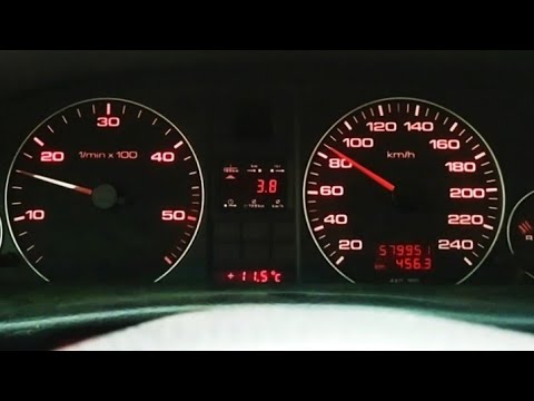 Видео: Немного о расходе на моей Audi a6 c4 tdi.