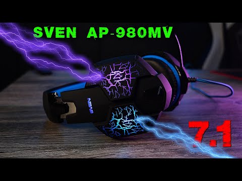 Видео: Игровые Наушники Sven AP-U980MV