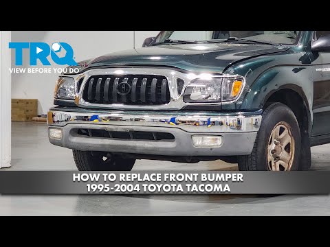 Видео: Как заменить передний бампер Toyota Tacoma 1995-2004 годов