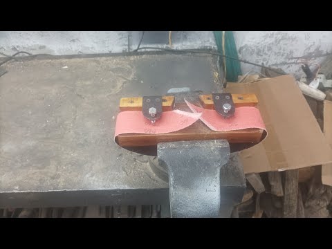 Видео: Простой способ склейки лент для гриндера.