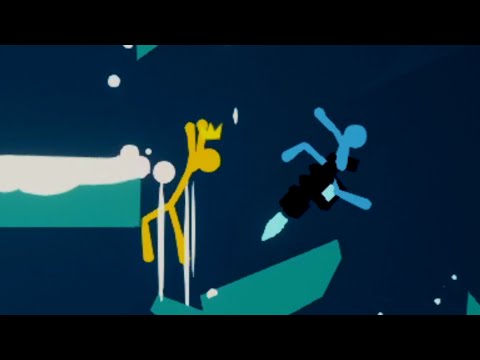 Видео: Веселимся с другом в Stick Fight: the Game (Часть 2)
