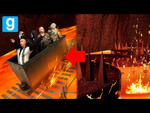 Видео: СУМАСШЕДШИЕ ИСПЫТАНИЯ, АМЕРИКАНСКИЕ ГОРКИ И БИТВА С БОСОМ | КООПЕРАТИВ В Garry's Mod