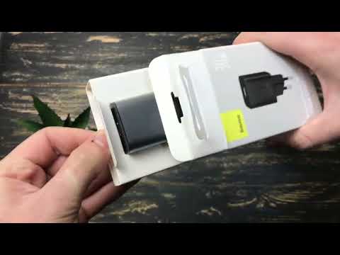 Видео: Мережевий зарядний пристрій Baseus Super Si Quick Charger 30W (CCSUP-J01)