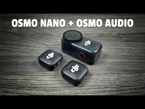 Видео: DJI Osmo Nano и DJI Osmo Audio — как синхронизировать микрофон и ограничения
