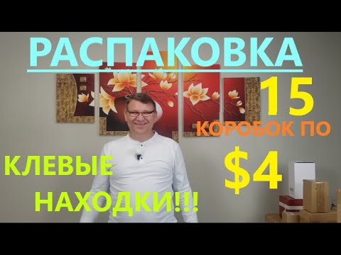 Видео: Распаковка Загадочных Посылок - 15 Посылок по 4$ ( Unboxing Mystery Boxes - 15 Boxes for $4 )