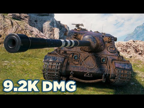 Видео: С одним снарядом на двоих противников! Бой на Turtle Mk. I против десяток World of Tanks