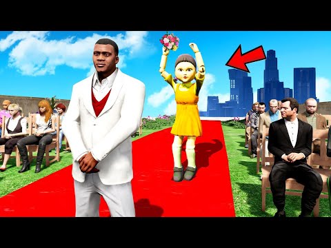 Видео: ФРАНКЛИН ИГРА КАЛЬМАРА ҚЫЗҒА ҮЙЛЕНДІ (GTA V)