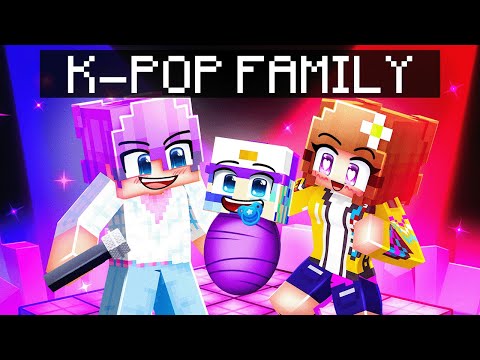 Видео: Усыновлено K POP DEMON HUNTERS FAMILY в Minecraft!