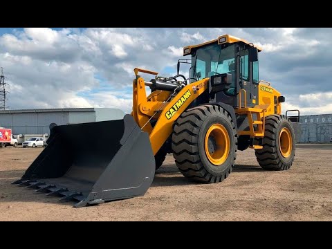 Видео: Погрузчик фронтальный CATMANN SEM-140.4