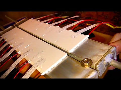 Видео: [engineer] Термогенератор 20 ватт. Меняем термоэлементы на генераторные. Часть №7…