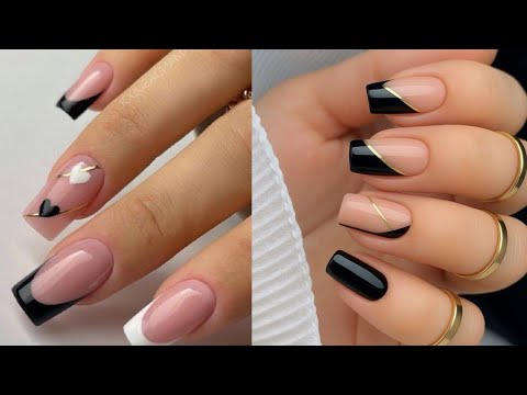 Видео: 😱ЛЕГКИЕ ЧЕРНЫЕ 🖤 ДИЗАЙНЫ НОГТЕЙ С ЛАКОМ ДЛЯ НАЧИНАЮЩИХ // ПОСЛЕДНИЕ ИДЕИ ДИЗАЙНА НОГТЕЙ