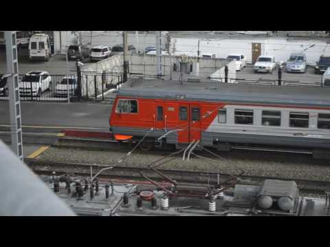 Видео: ГЖД ЭД9м-0074 отправляется со станции Горький-Московский