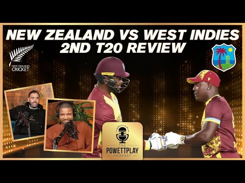 Видео: Вест-Индия немного уступает Окленду | Новая Зеландия, уровень T20, серия 1-1 | Подкаст PowettPlay