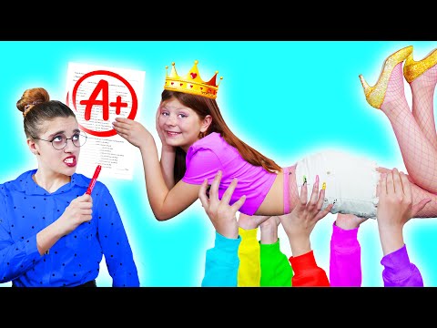 Видео: Обычная Ученица VS Дочь Директора || Забавные Ситуации