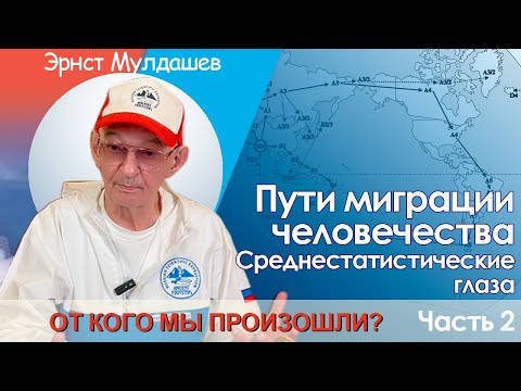 Видео: От кого мы произошли? Часть 2. Среднестатистические глаза. #мулдашев