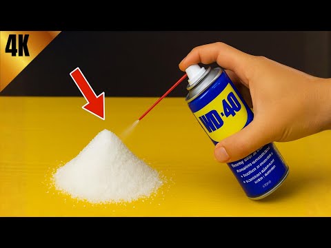 Видео: Смешайте WD40 с солью, и это сотворит чудо. Вы будете поражены результатом.